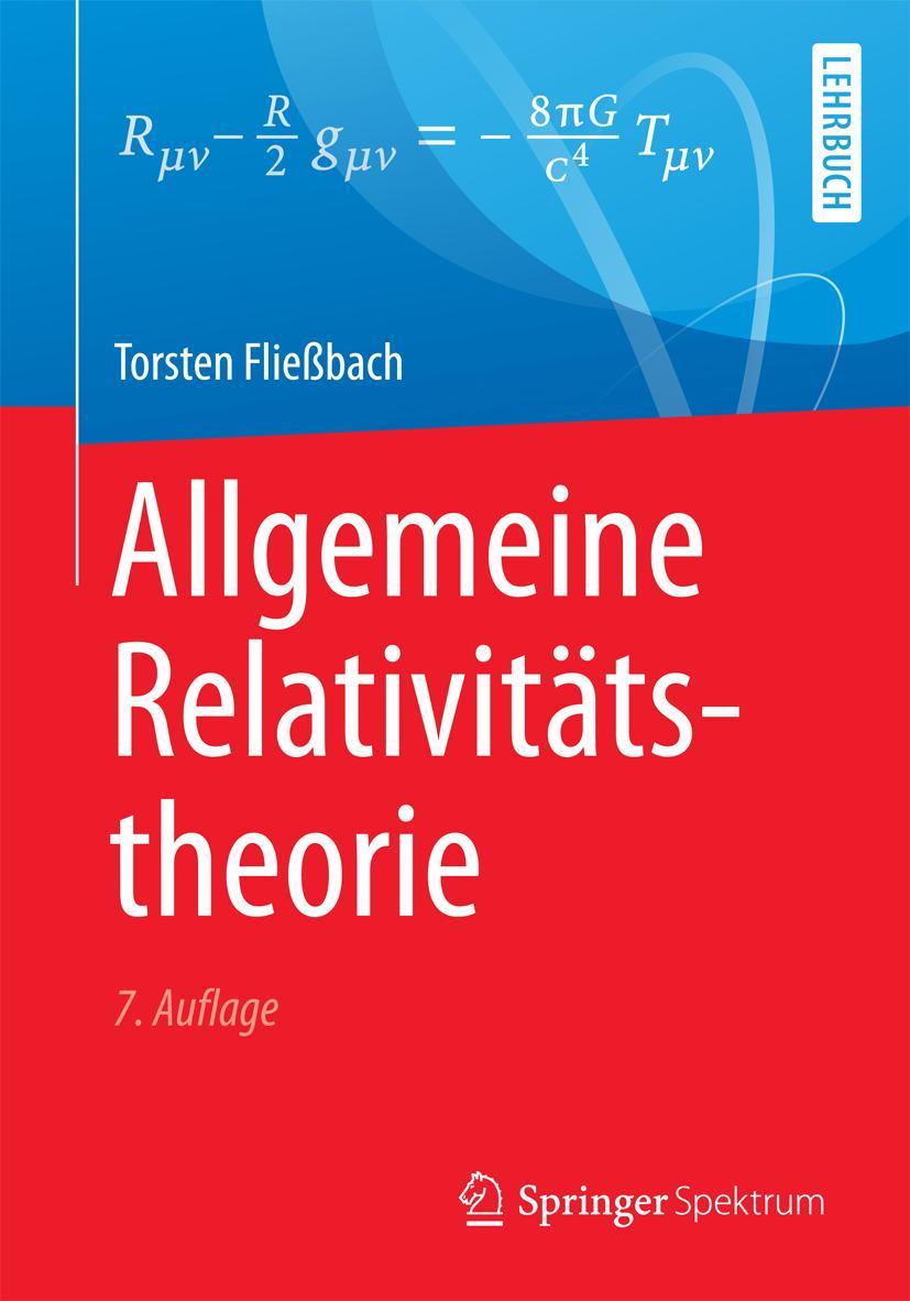 Vorderes Coverbild Allgemeine Relativitätstheorie