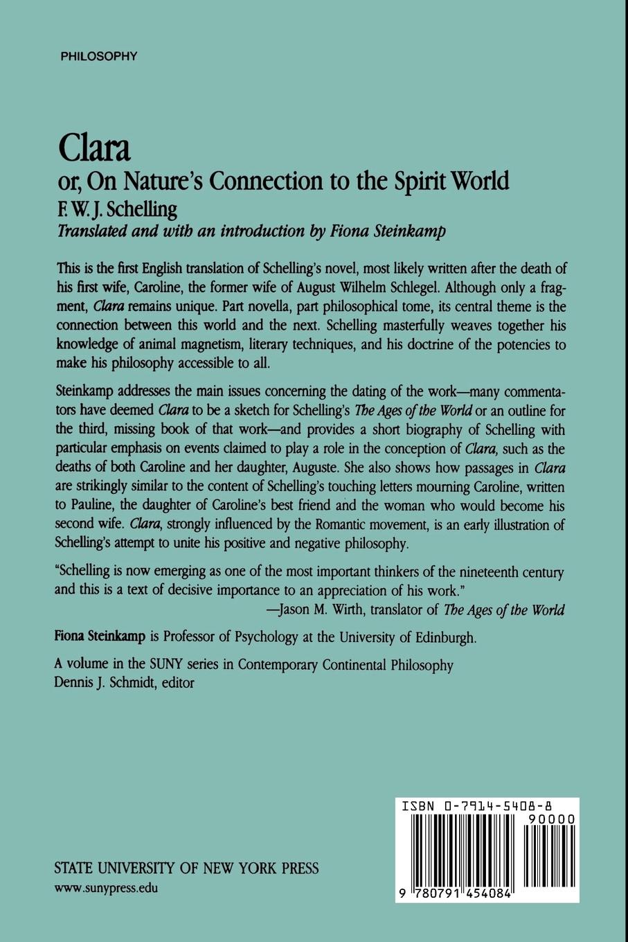 Rückseitencover Clara