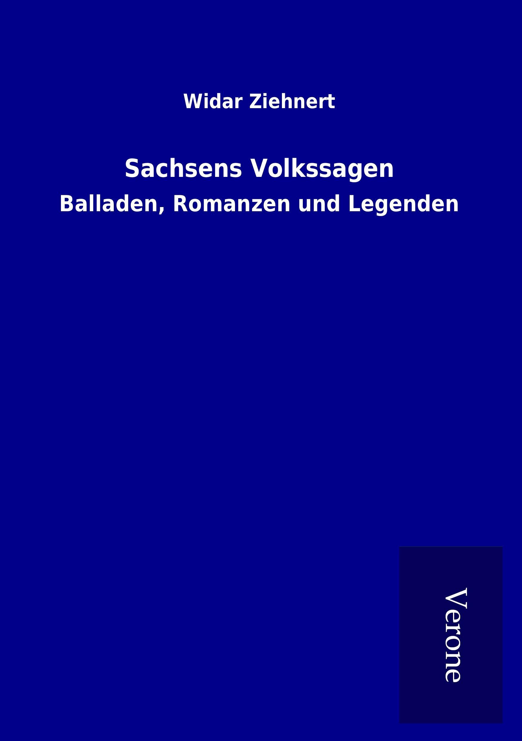 Vorderes Coverbild Sachsens Volkssagen