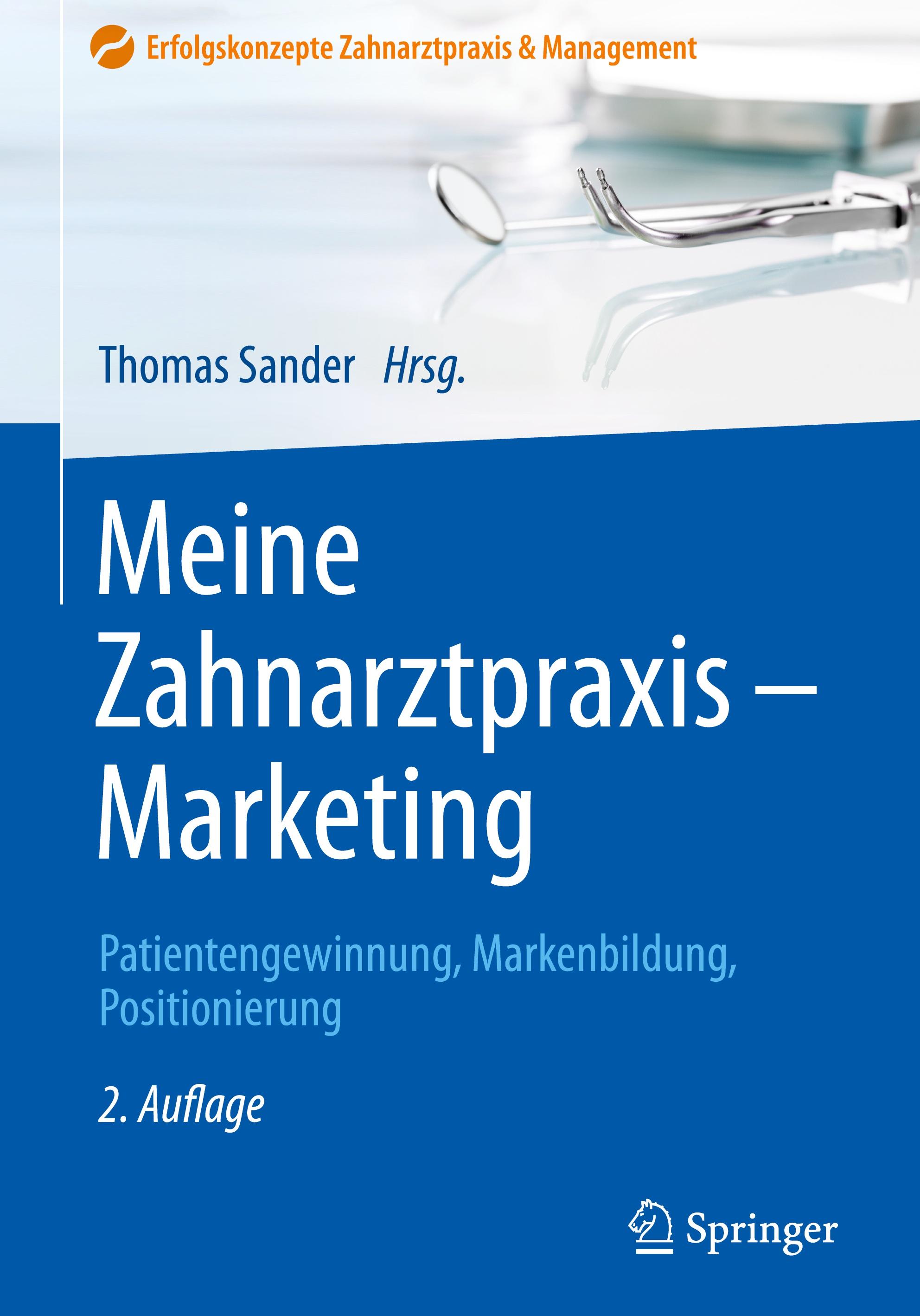 Vorderes Coverbild Meine Zahnarztpraxis - Marketing