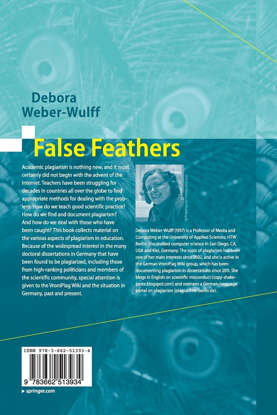 Rückseitencover False Feathers