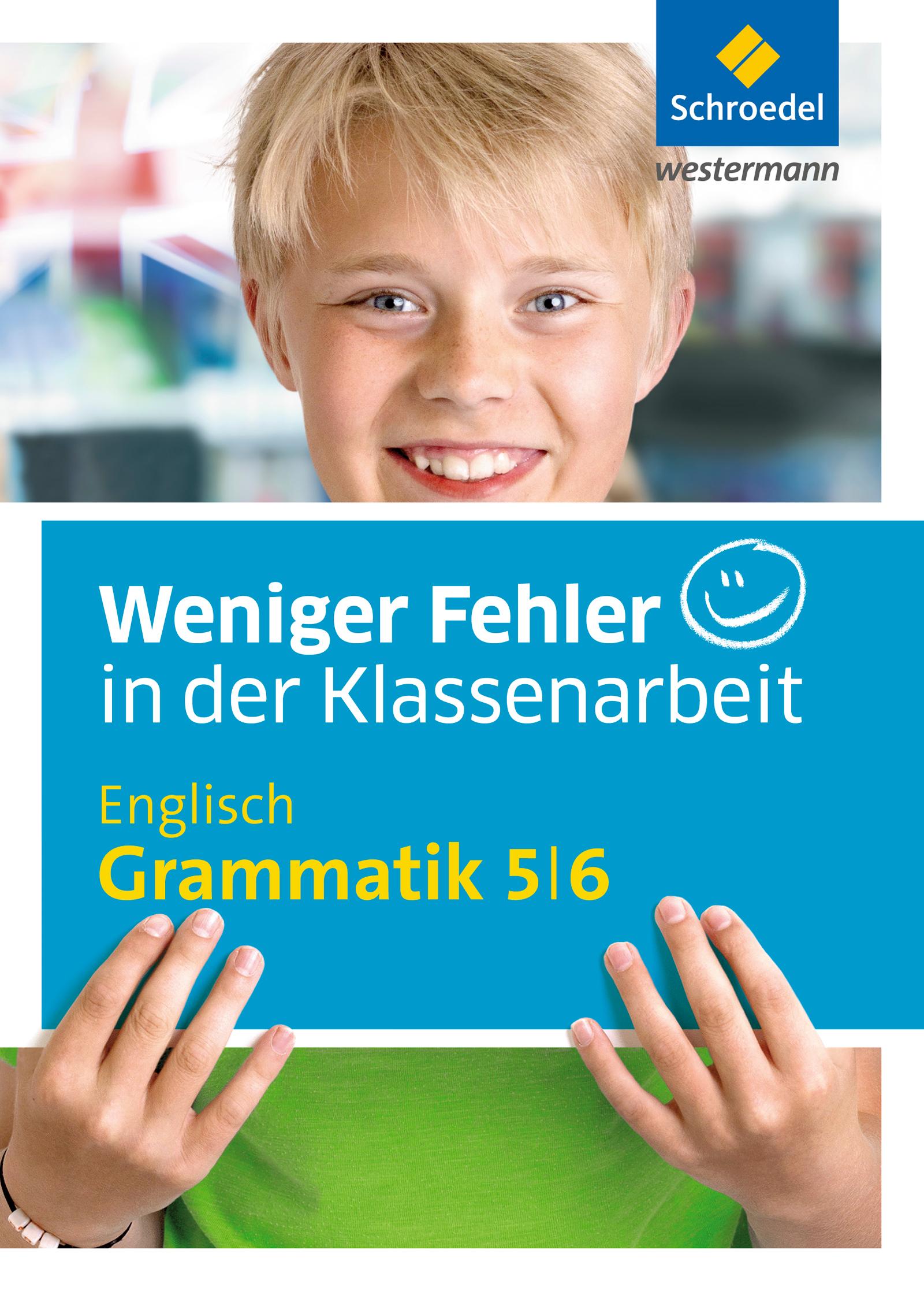Vorderes Coverbild Weniger Fehler in der Klassenarbeit. Englisch Grammatik 5 / 6