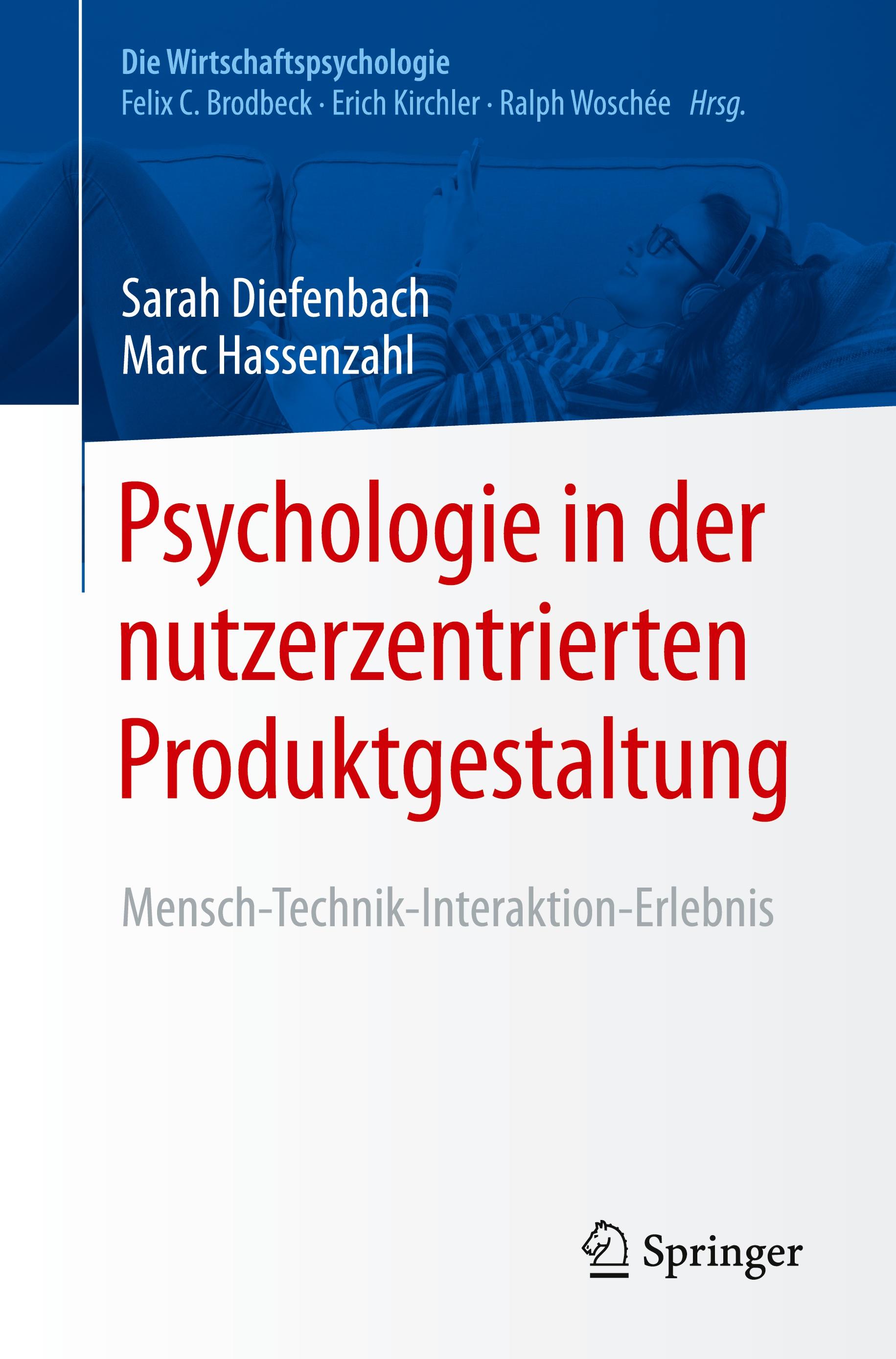 Vorderes Coverbild Psychologie in der nutzerzentrierten Produktgestaltung