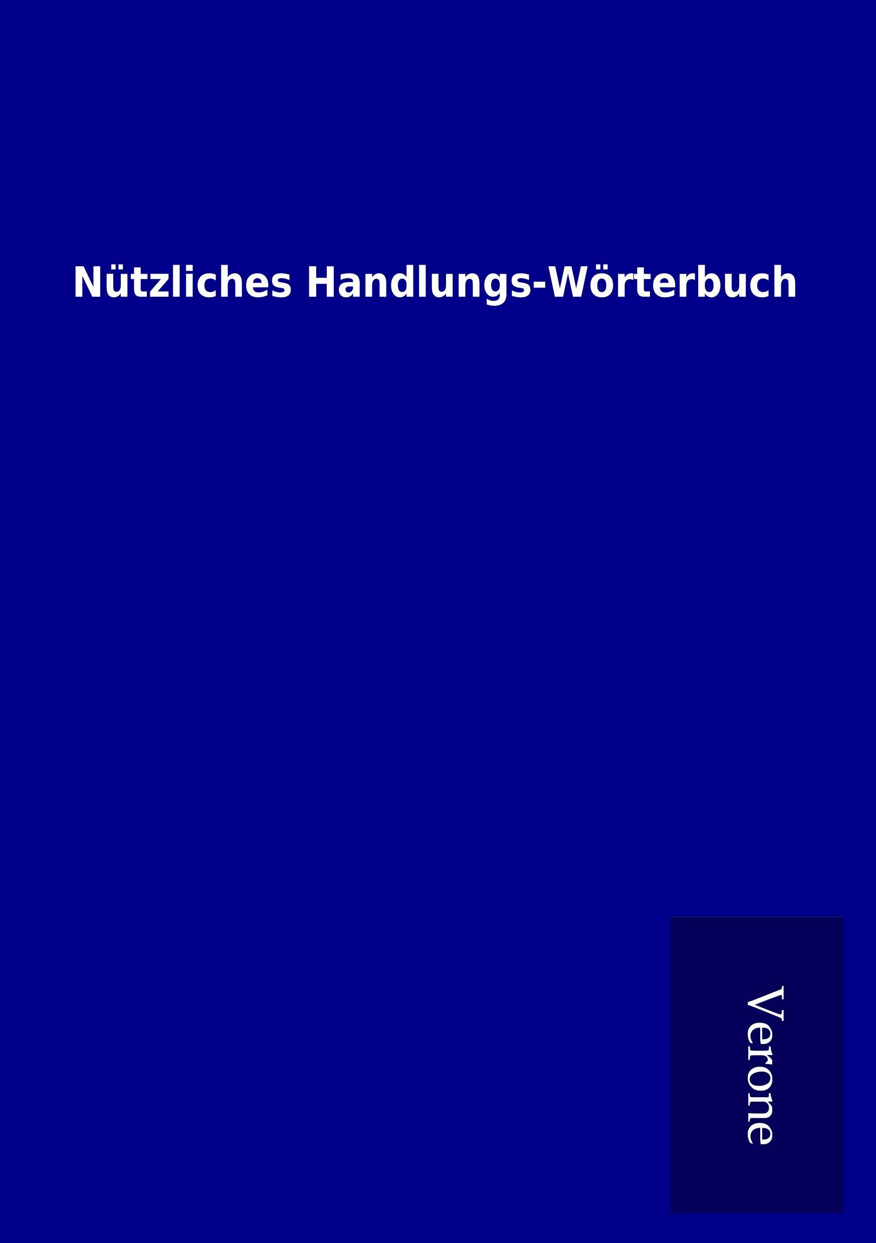 Vorderes Coverbild Nützliches Handlungs-Wörterbuch