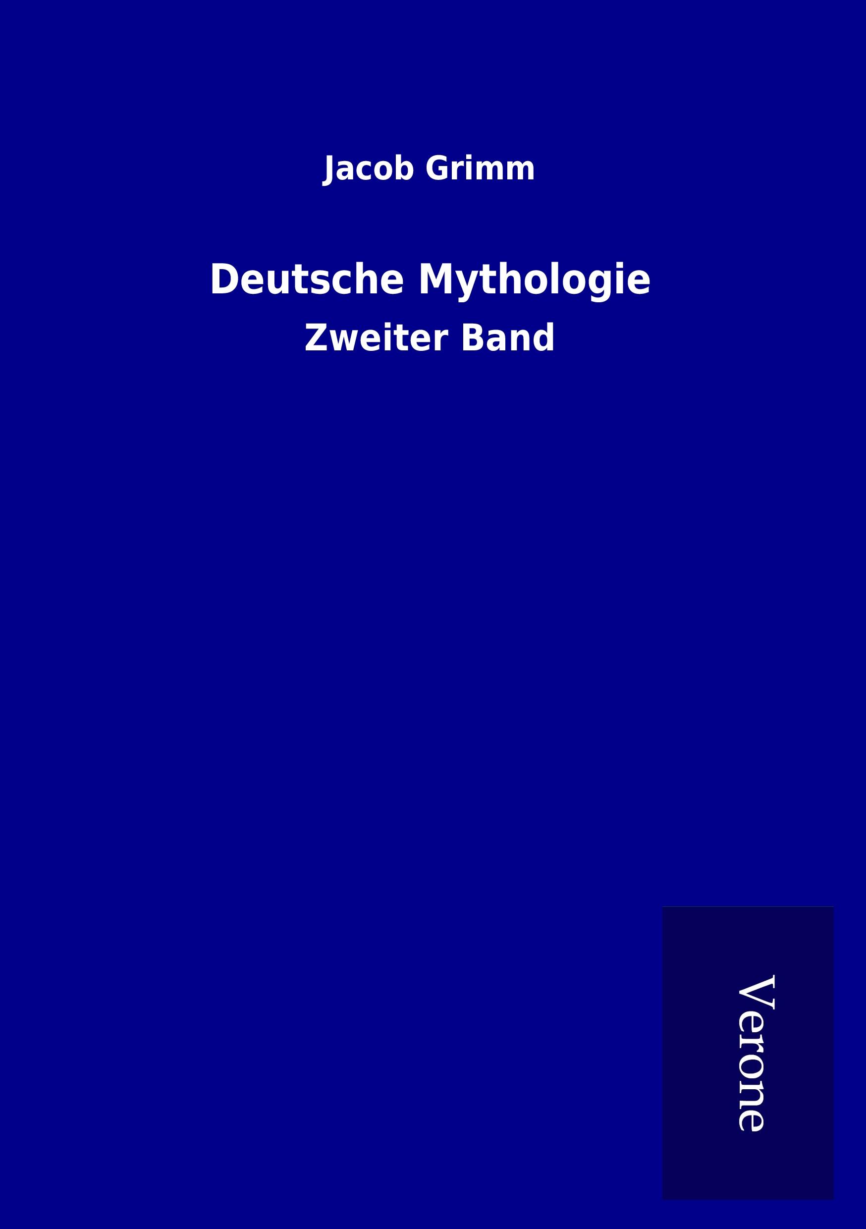 Vorderes Coverbild Deutsche Mythologie