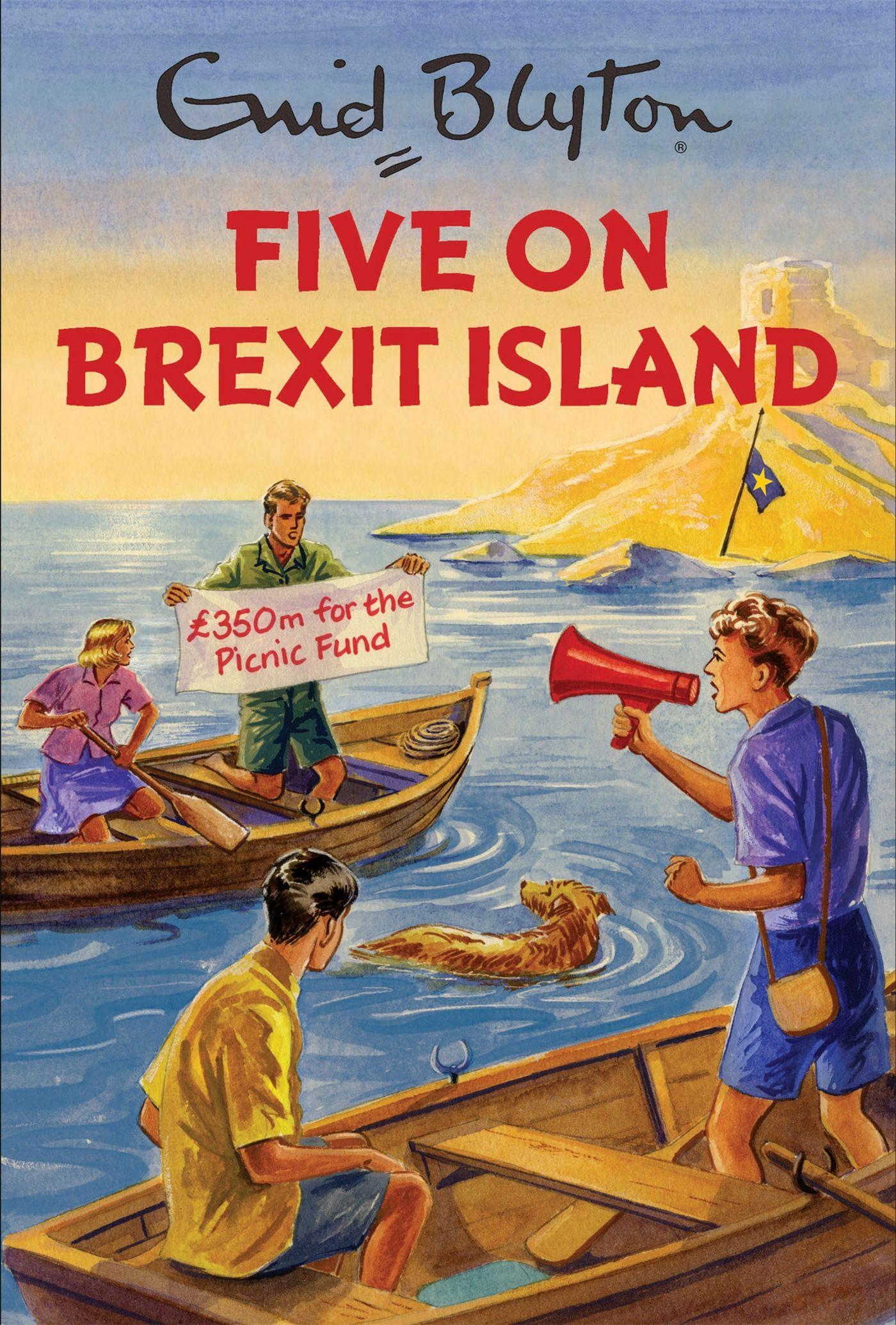 Vorderes Coverbild Five on Brexit Island