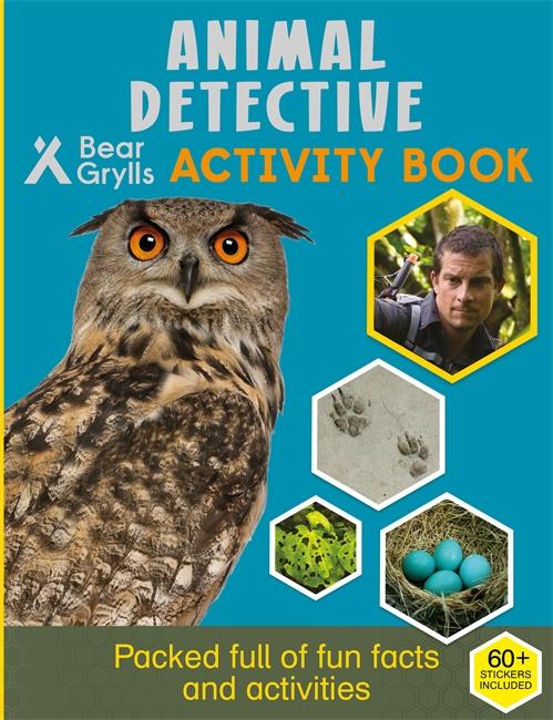 Vorderes Coverbild Bear Grylls Sticker Activity: Animal Detective