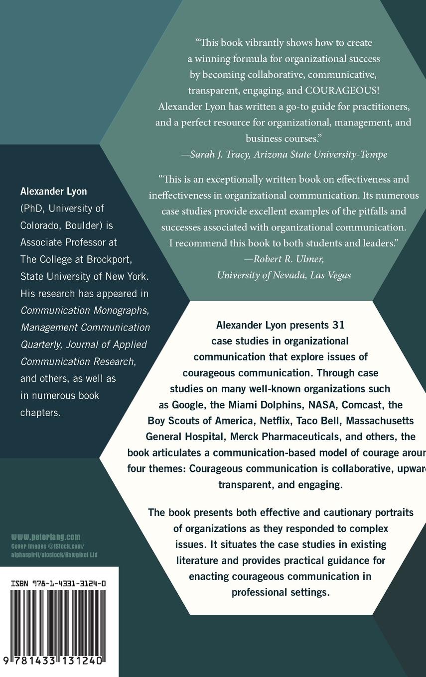 Rückseitencover Case Studies in Courageous Organizational Communication