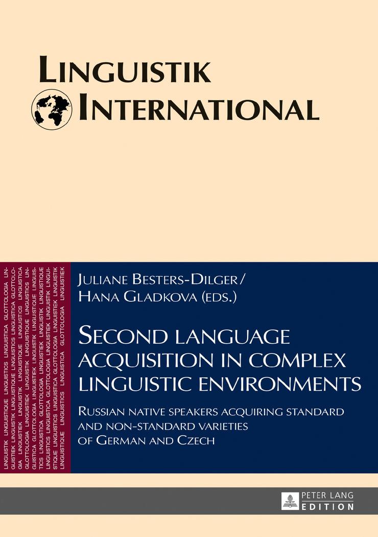 Vorderes Coverbild Second language acquisition in complex linguistic environments