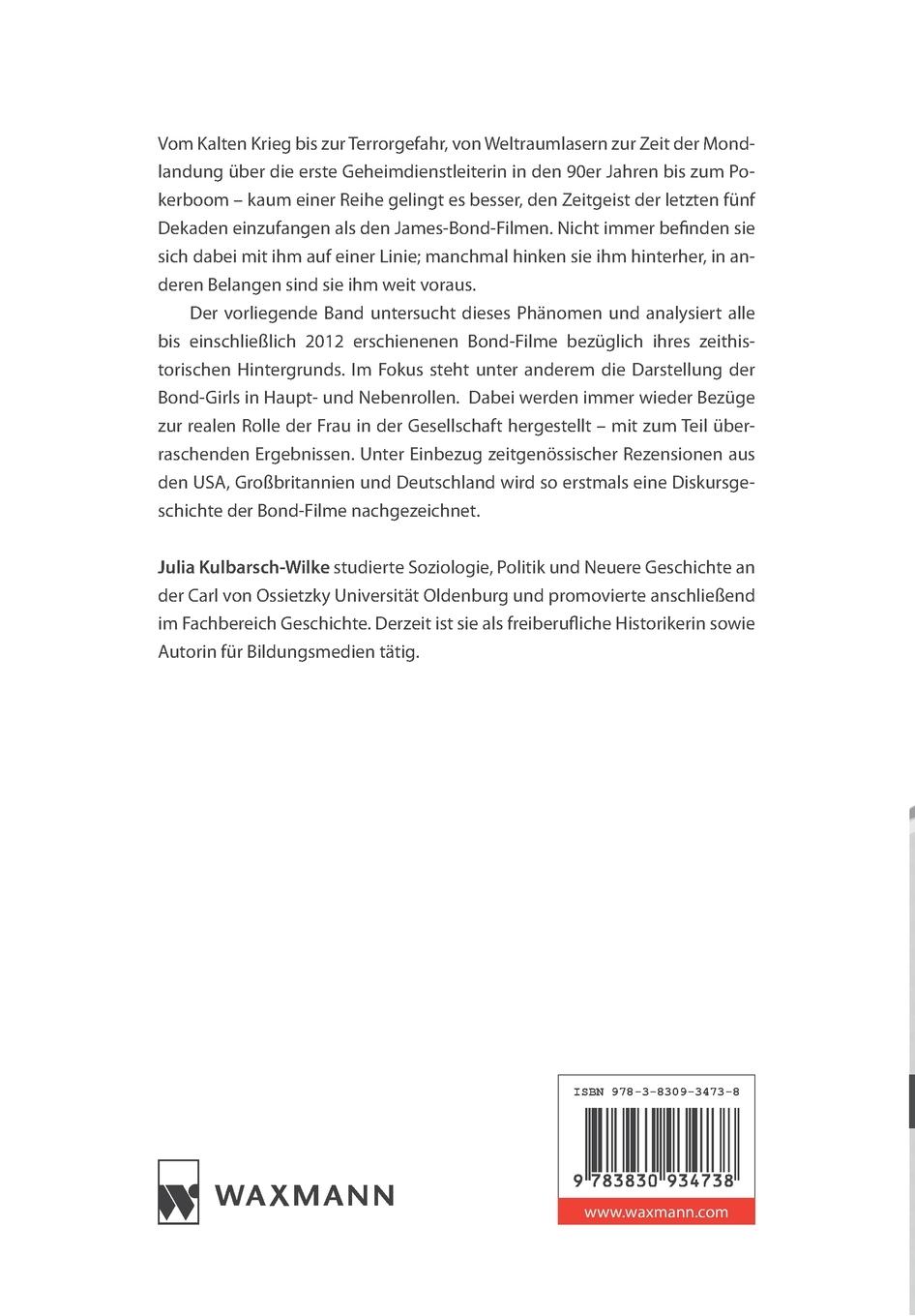 Rückseitencover James Bond und der Zeitgeist