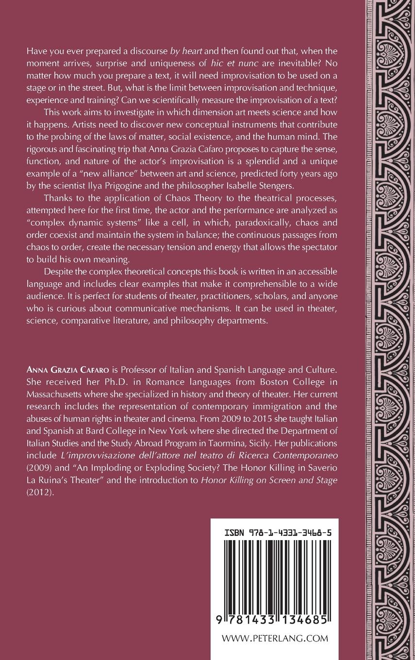 Rückseitencover Chaos in Theater