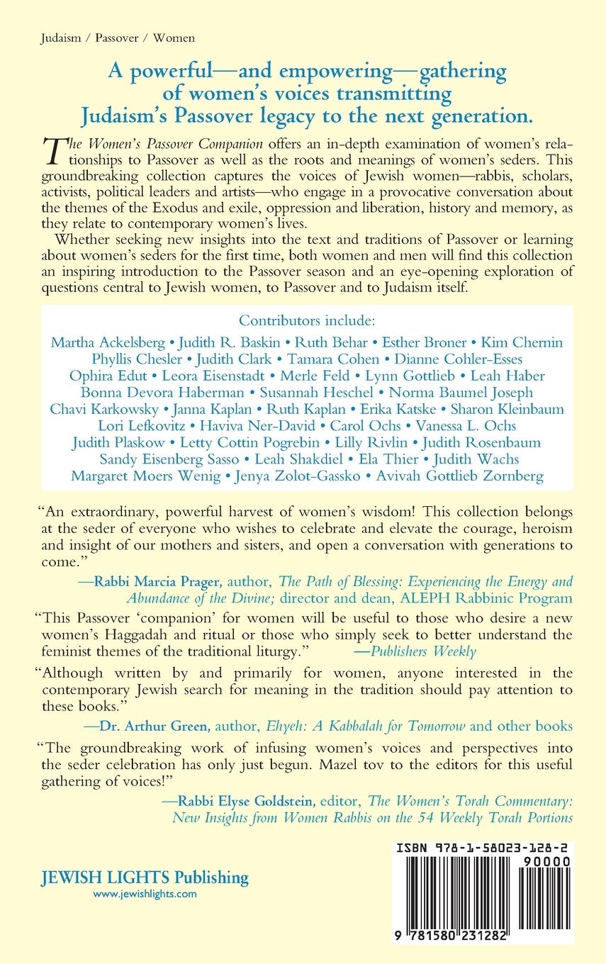 Rückseitencover The Women's Passover Companion