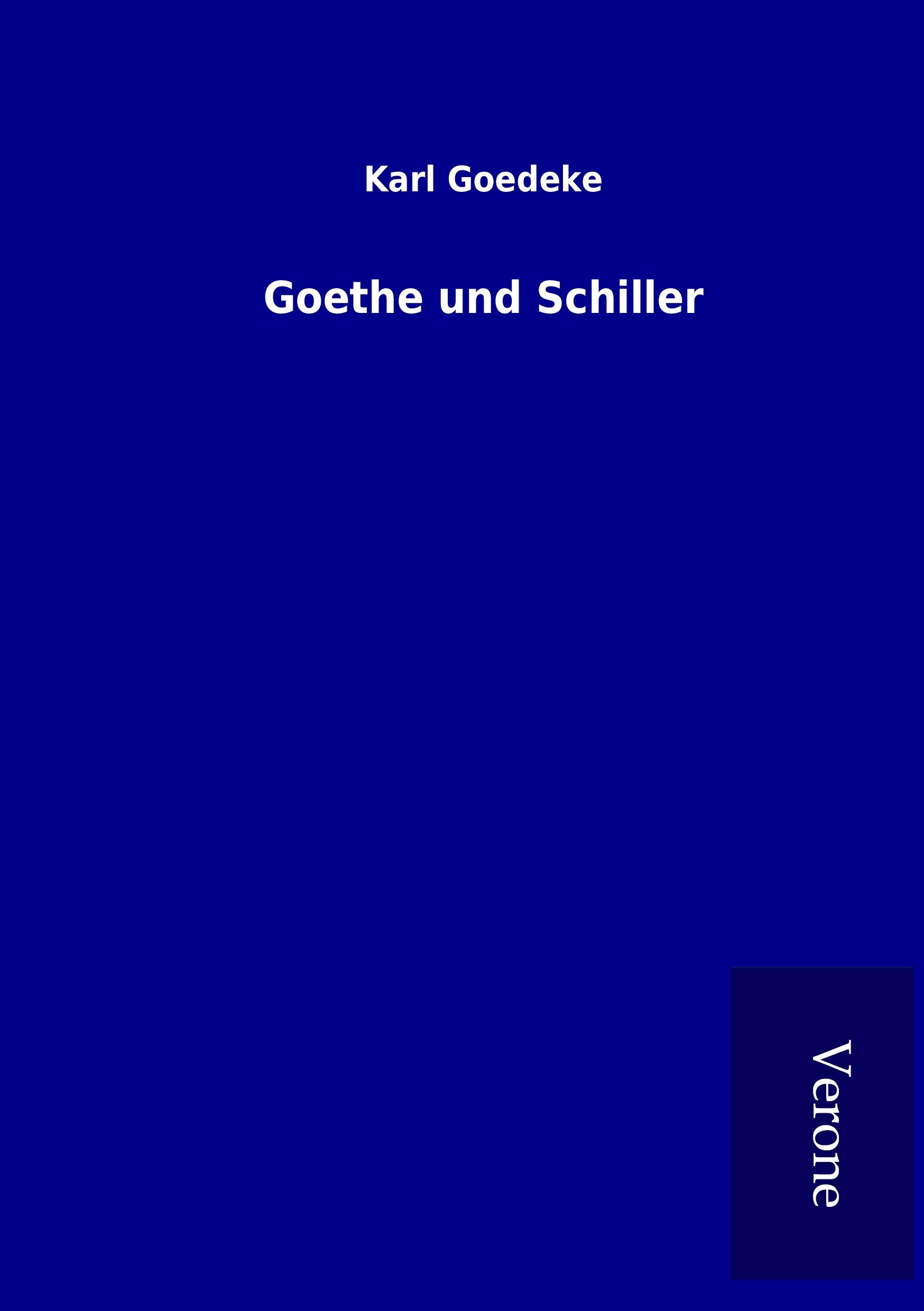 Vorderes Coverbild Goethe und Schiller