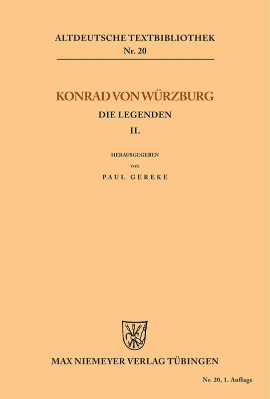 Vorderes Coverbild Die Legenden II