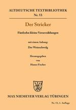 Vorderes Coverbild Fünfzehn kleine Verserzählungen