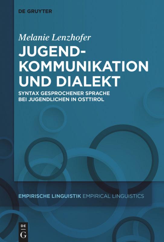 Vorderes Coverbild Jugendkommunikation und Dialekt