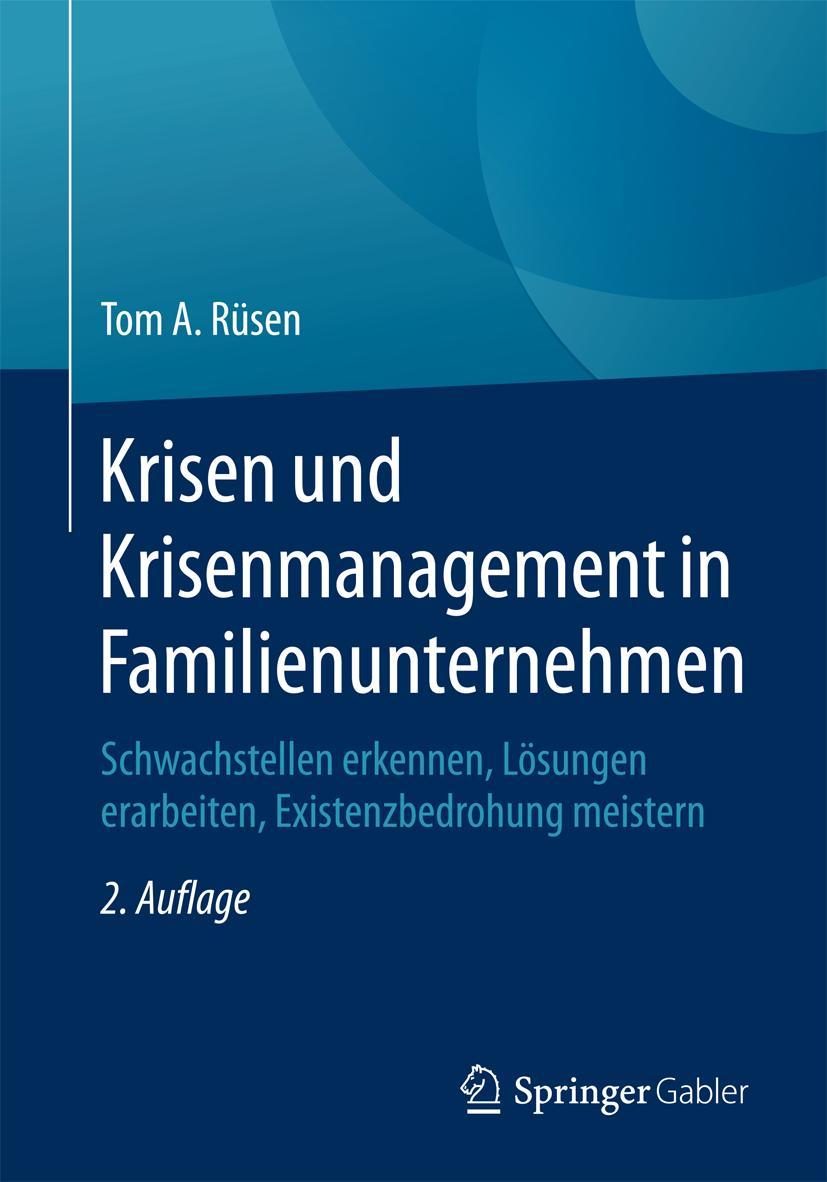 Vorderes Coverbild Krisen und Krisenmanagement in Familienunternehmen