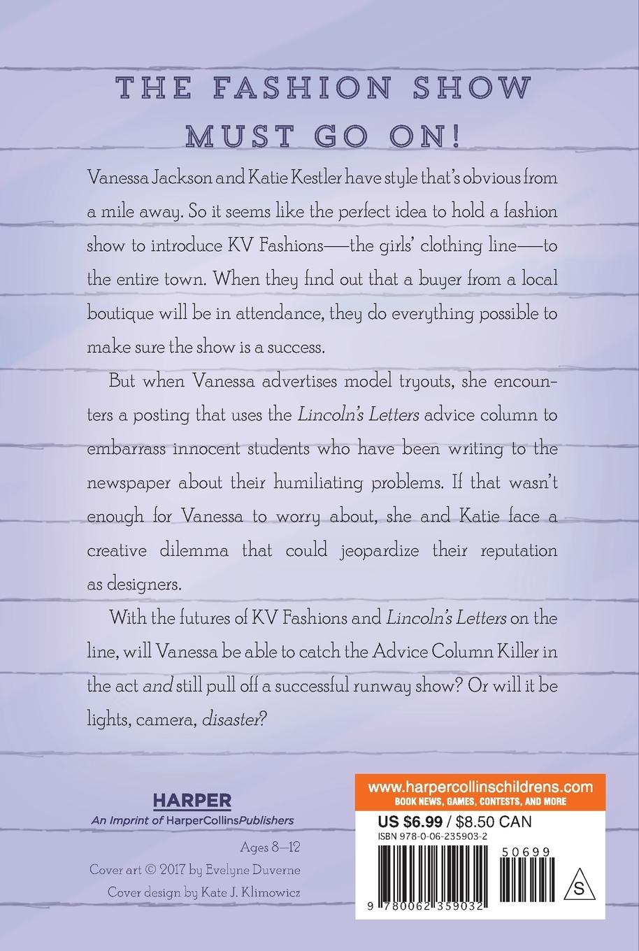 Rückseitencover Confidentially Yours #6: Vanessa's Design Dilemma