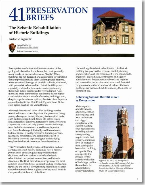 Vorderes Coverbild The Seismic Rehabilitation of Historic Buildings