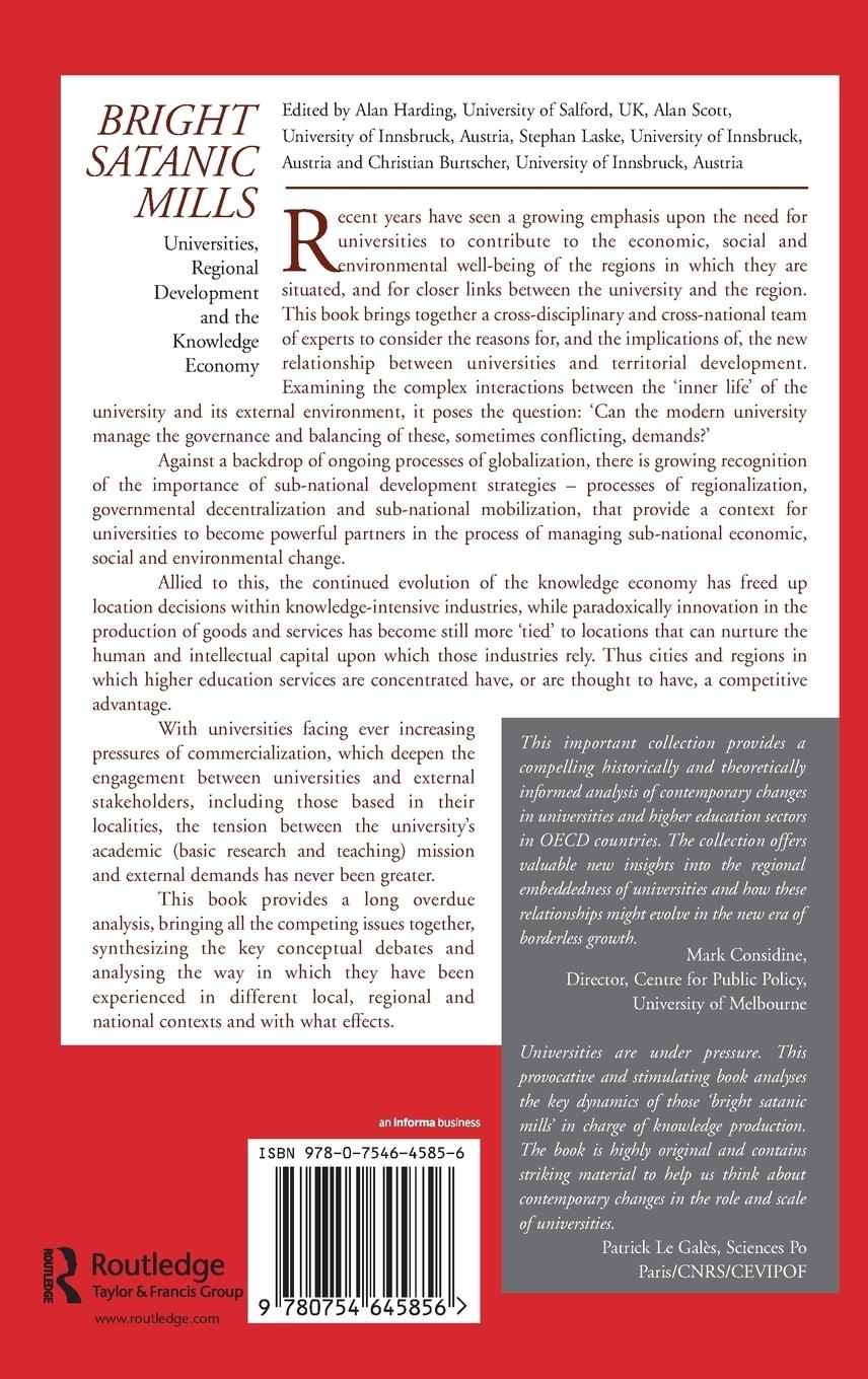 Rückseitencover Bright Satanic Mills