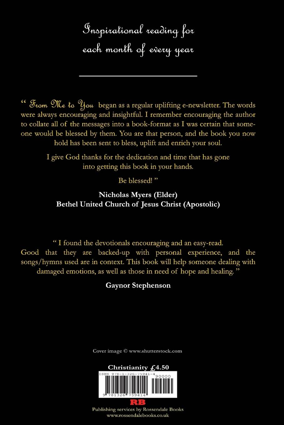 Rückseitencover From Me To You