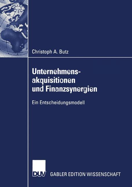Vorderes Coverbild Unternehmensakquisitionen und Finanzsynergien