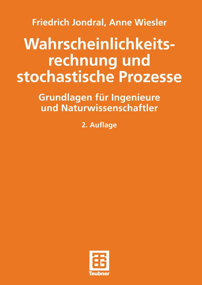 Vorderes Coverbild Wahrscheinlichkeitsrechnung und stochastische Prozesse