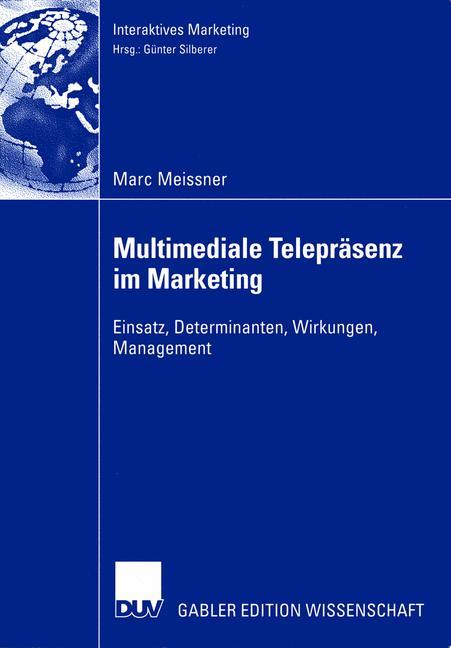 Vorderes Coverbild Multimediale Telepräsenz im Marketing