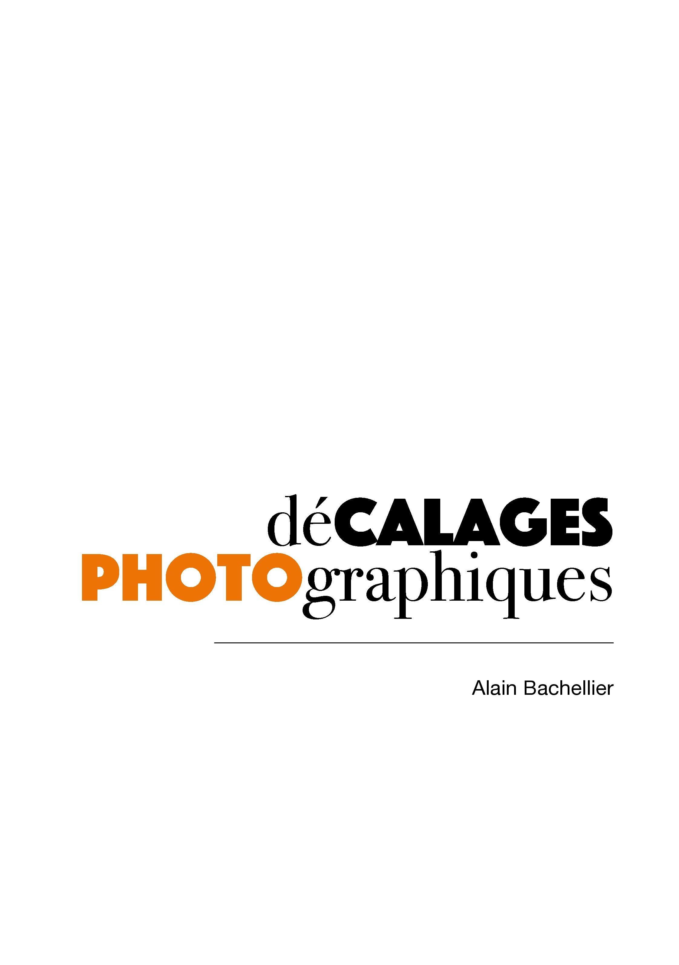 Vorderes Coverbild Décalages