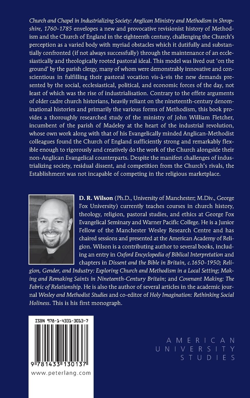 Rückseitencover Church and Chapel in Industrializing Society