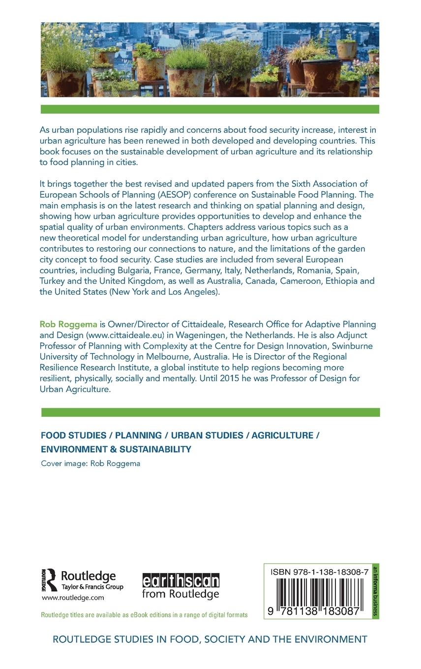 Rückseitencover Sustainable Urban Agriculture and Food Planning