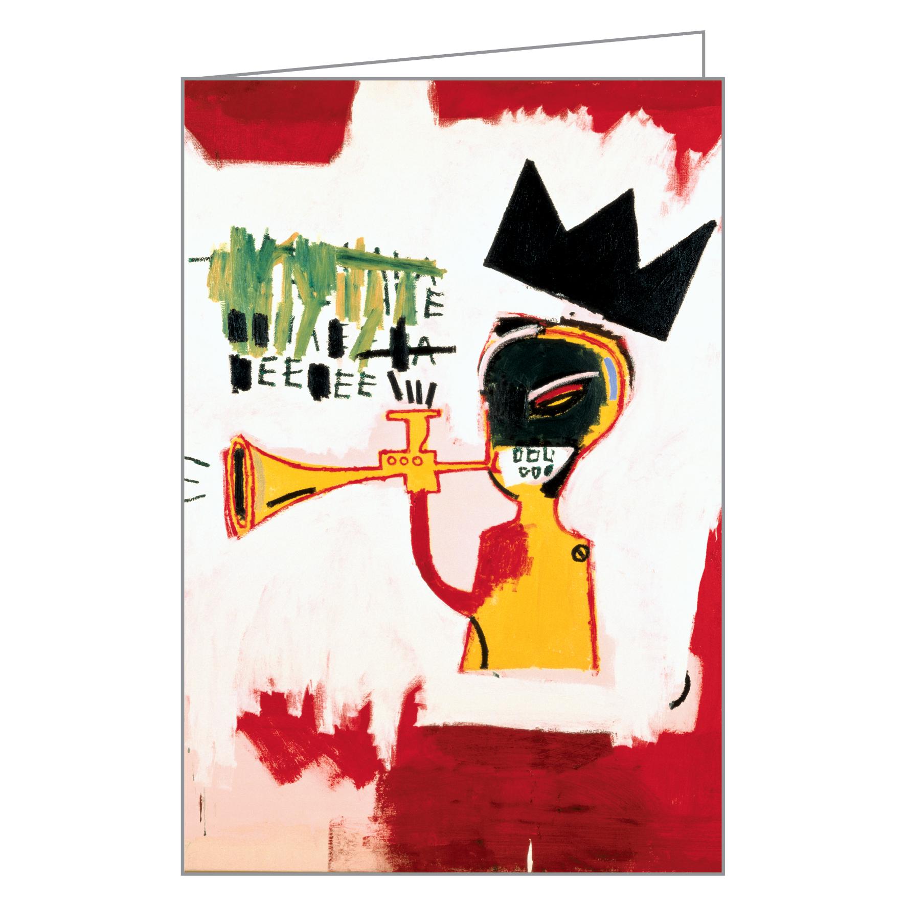 Beispielinhalt (Bild) Jean-Michel Basquiat Fliptop Notecard Box