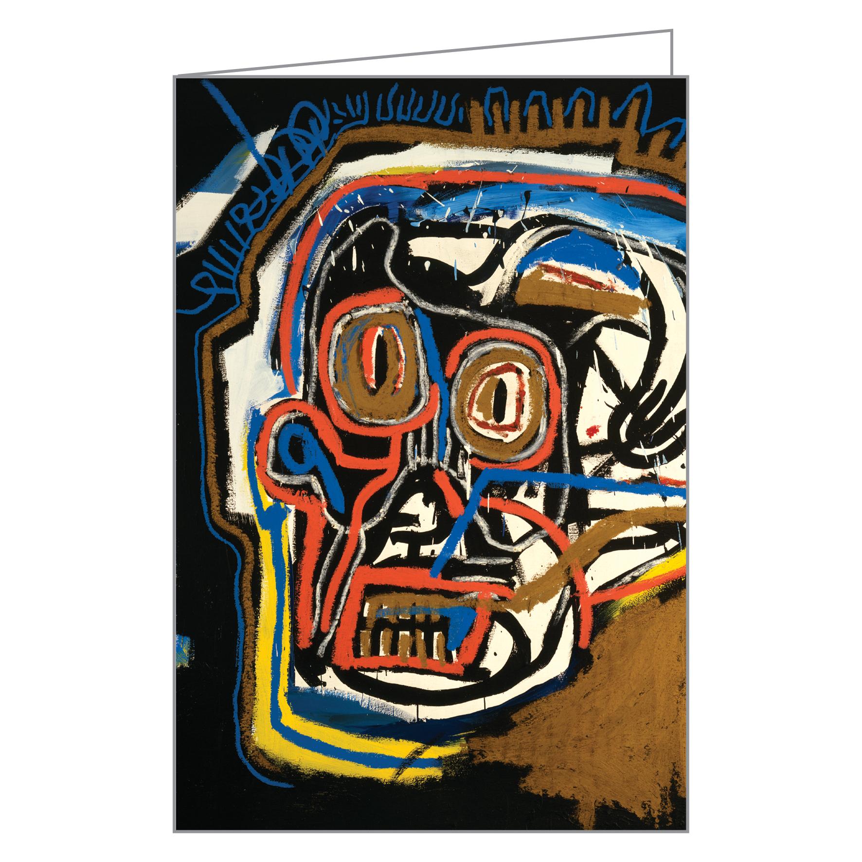 Beispielinhalt (Bild) Jean-Michel Basquiat Fliptop Notecard Box