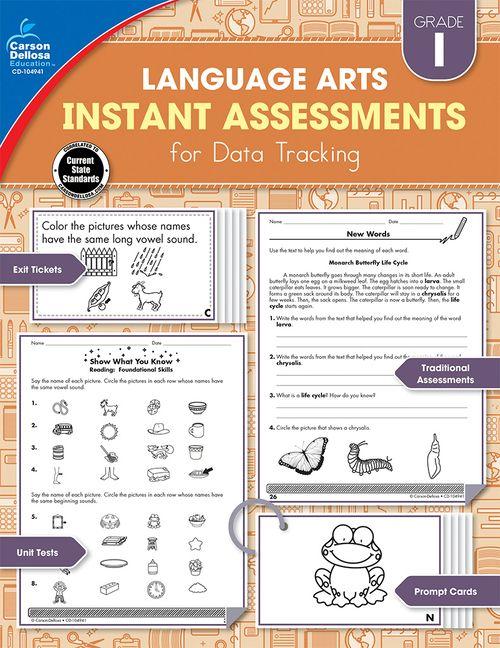 Vorderes Coverbild Instant Assessments for Data Tracking, Grade 1