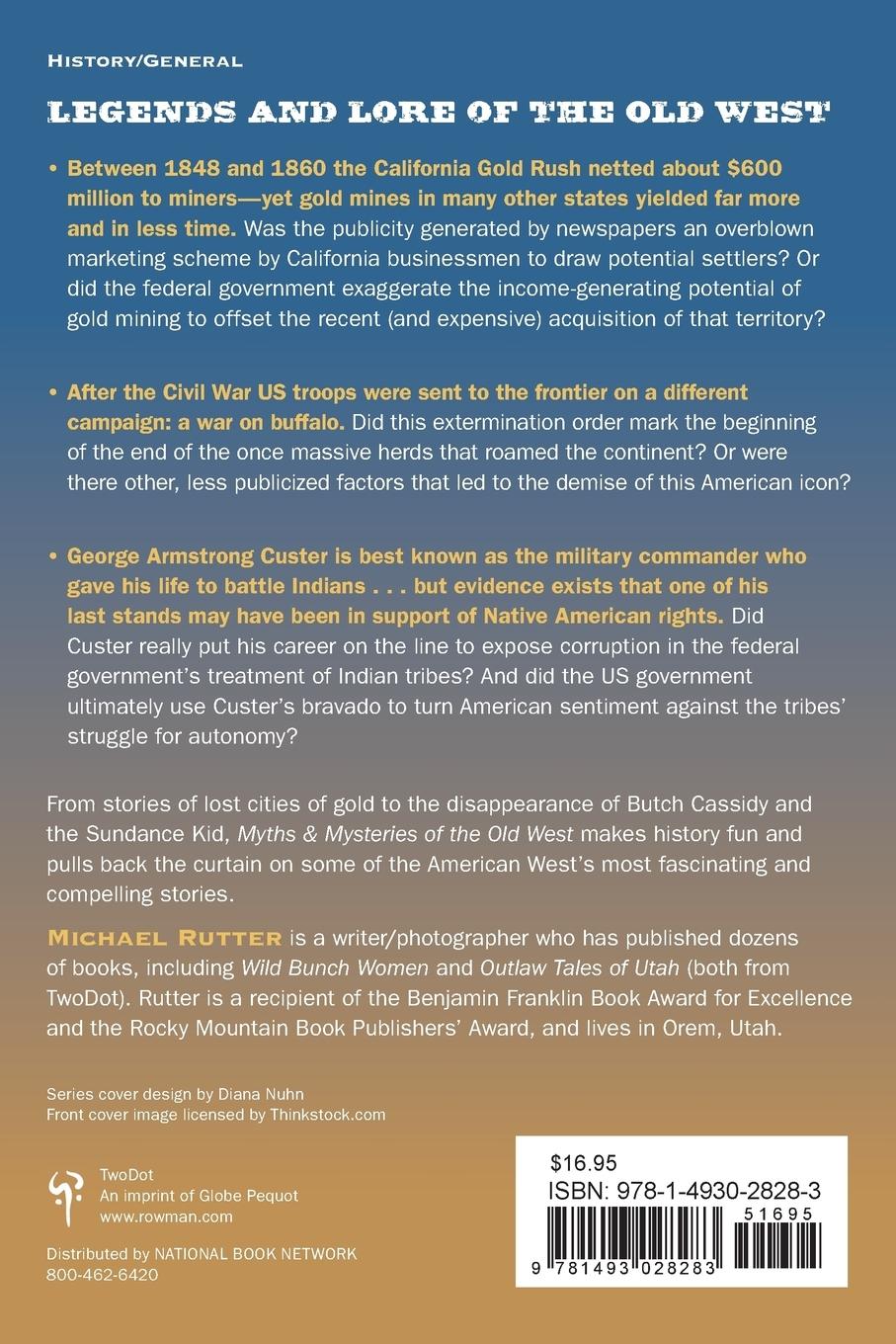 Rückseitencover Myths and Mysteries of the Old West