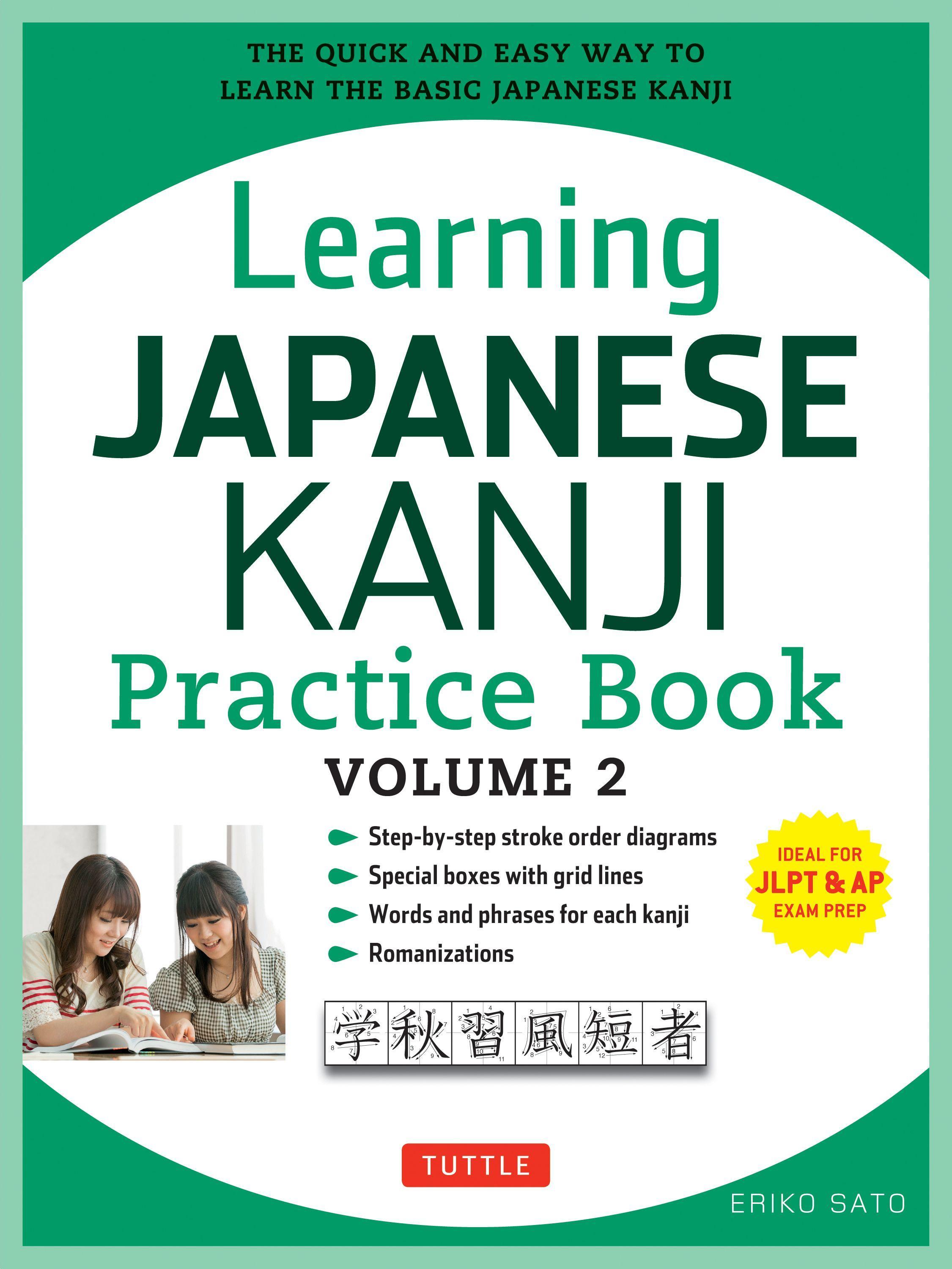Vorderes Coverbild Learning Japanese Kanji Practice Book Volume 2