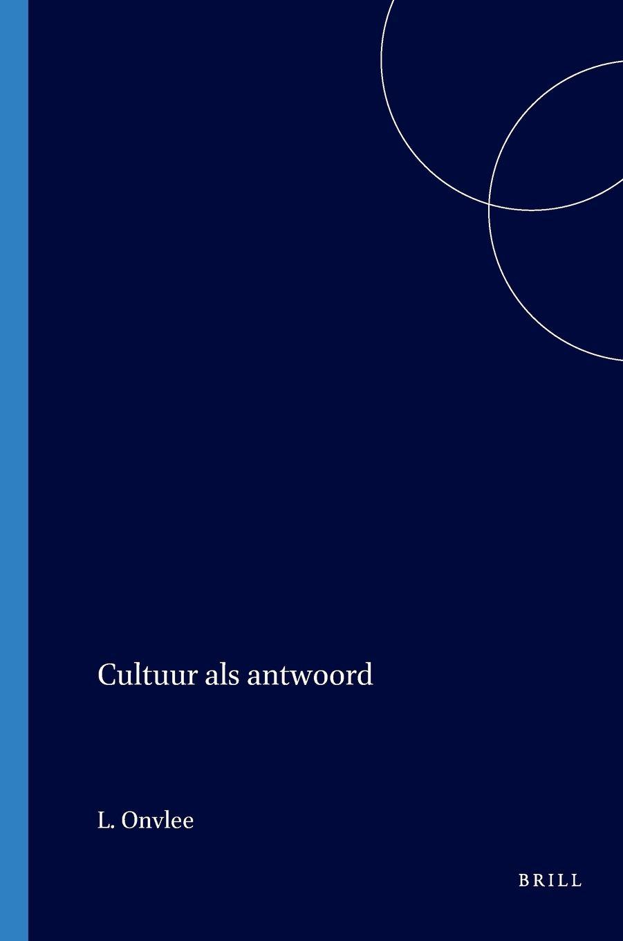 Vorderes Coverbild Cultuur als antwoord