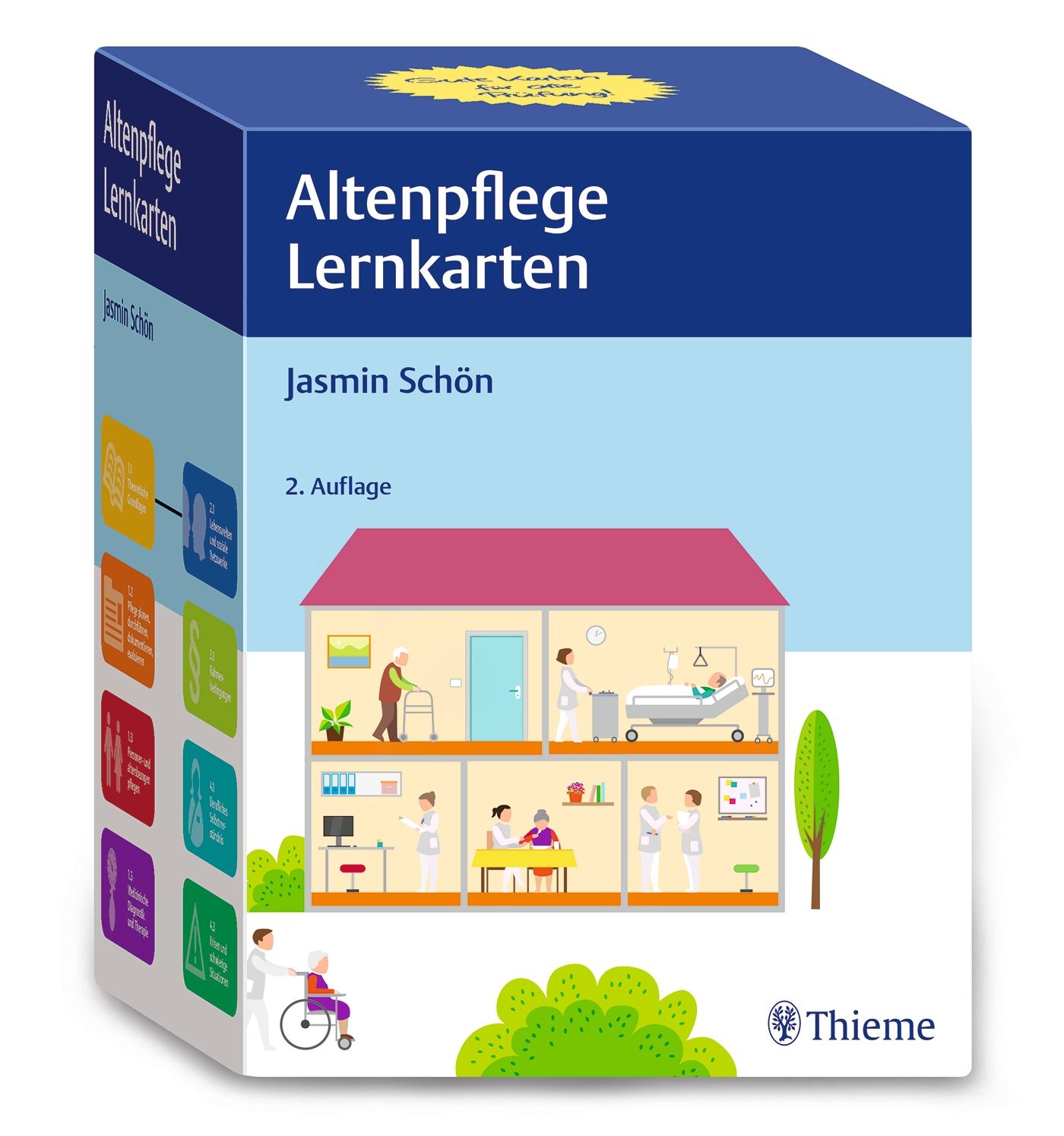 Vorderes Coverbild Altenpflege Lernkarten