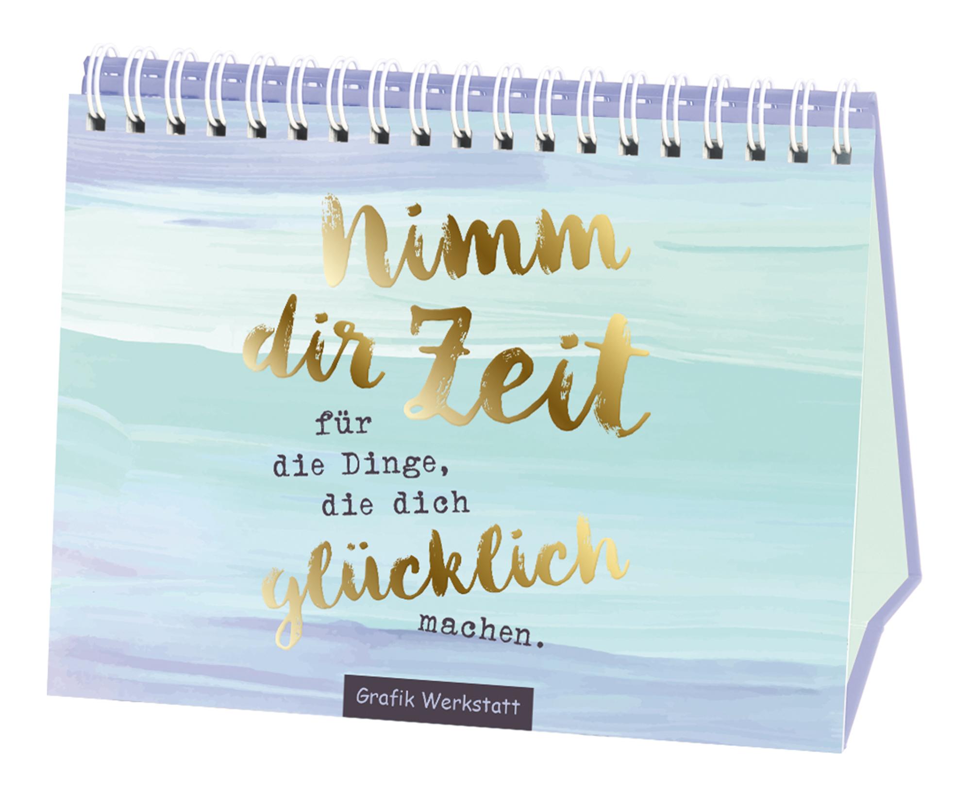 Vorderes Coverbild Nimm dir Zeit für die Dinge, die dich glücklich machen