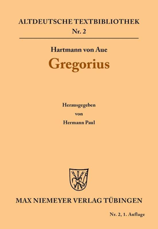 Vorderes Coverbild Gregorius
