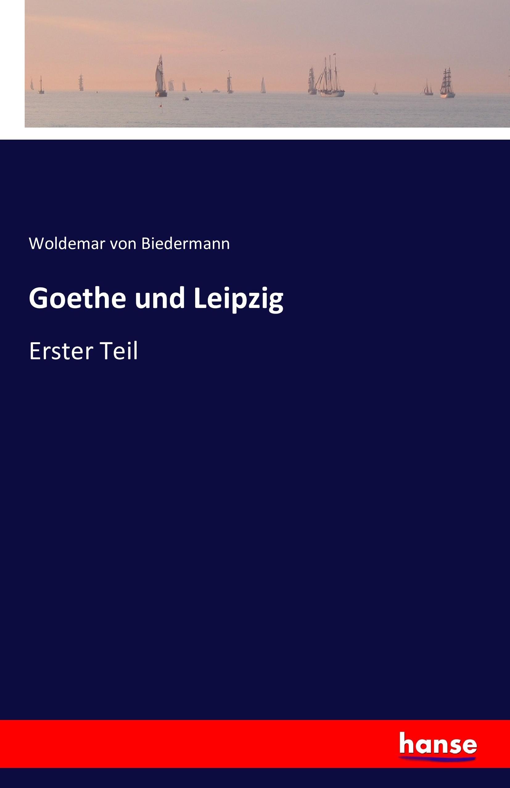 Vorderes Coverbild Goethe und Leipzig