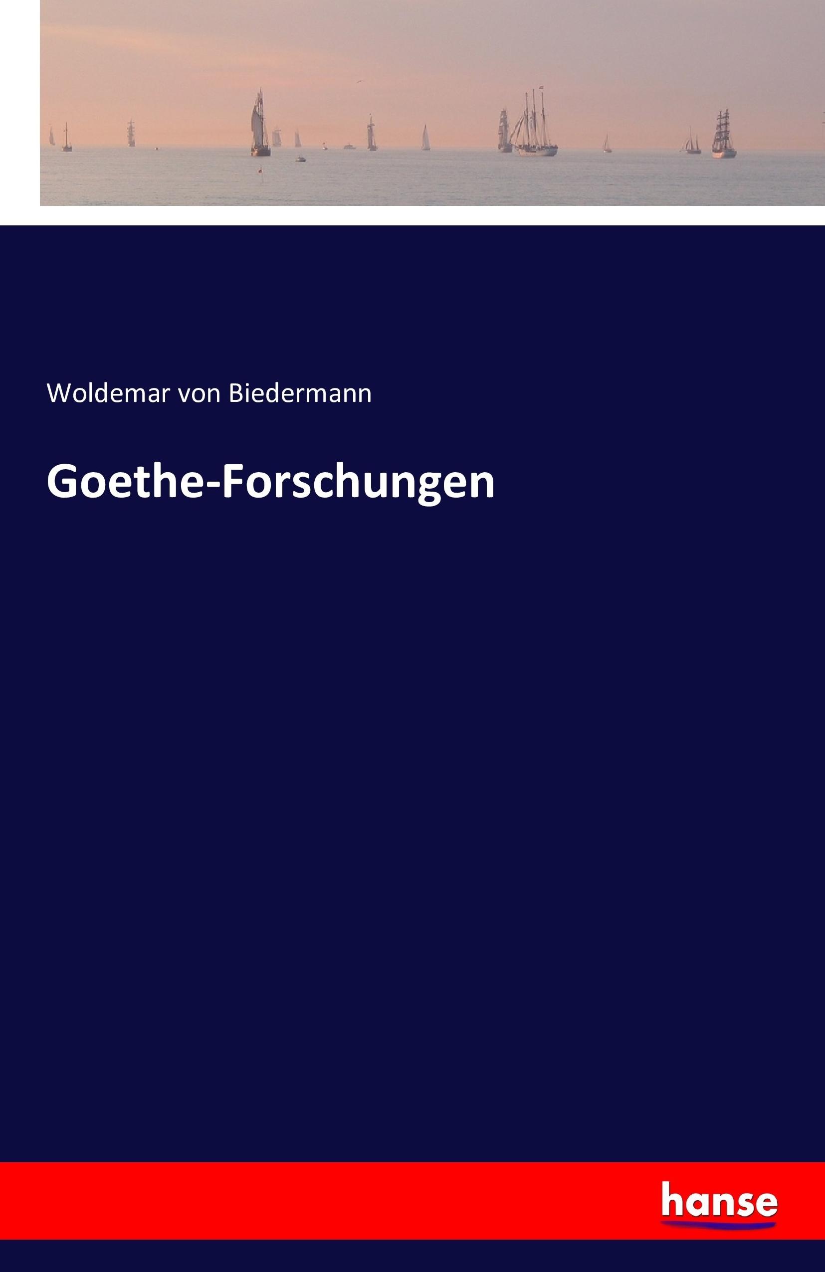 Vorderes Coverbild Goethe-Forschungen