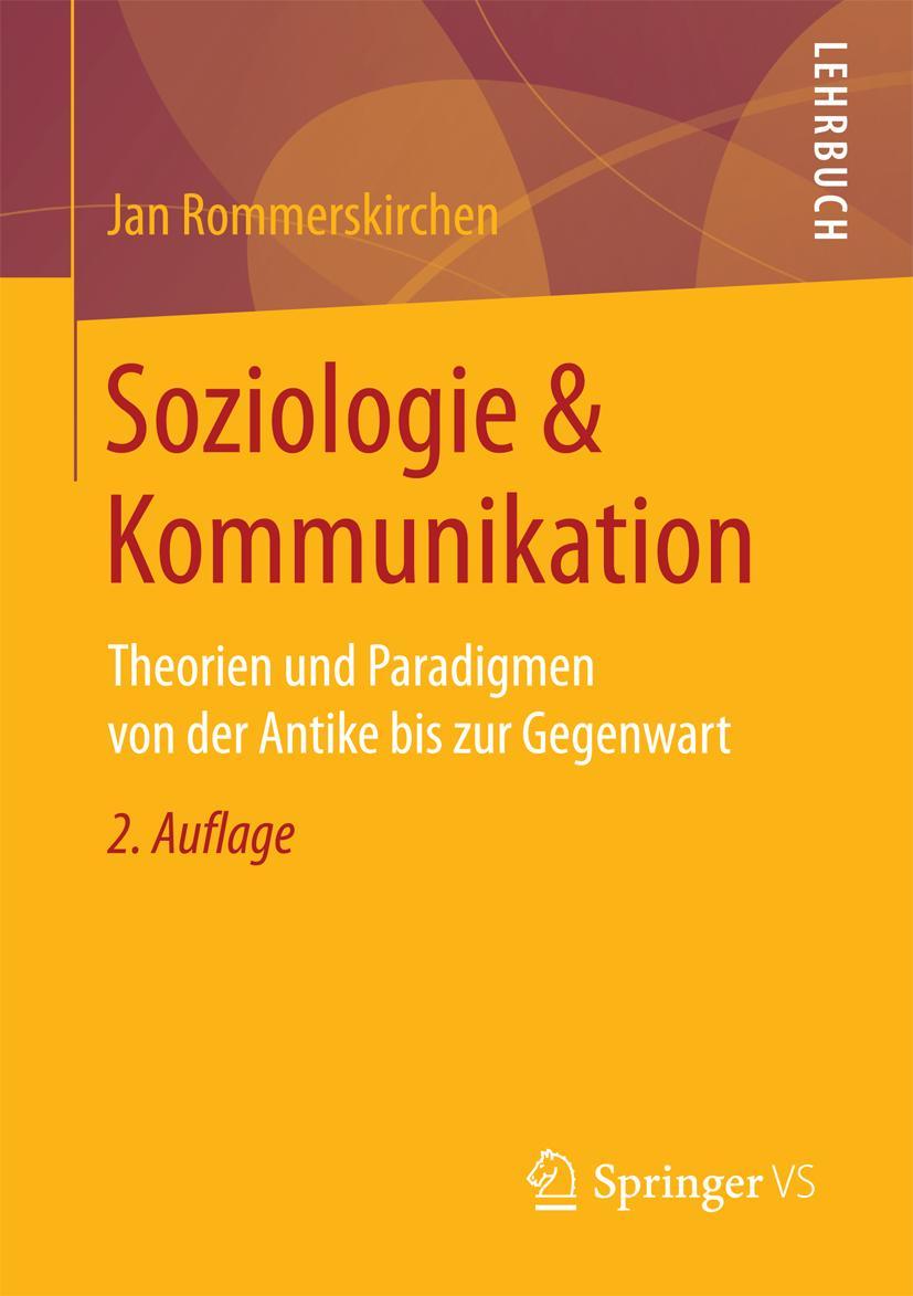 Vorderes Coverbild Soziologie & Kommunikation