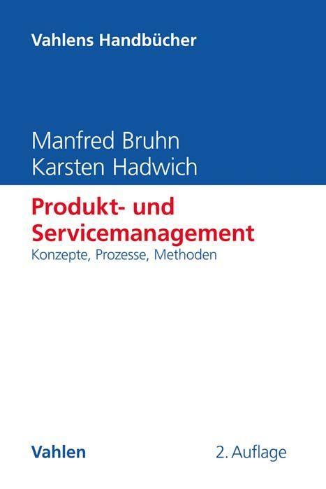 Vorderes Coverbild Produkt- und Servicemanagement