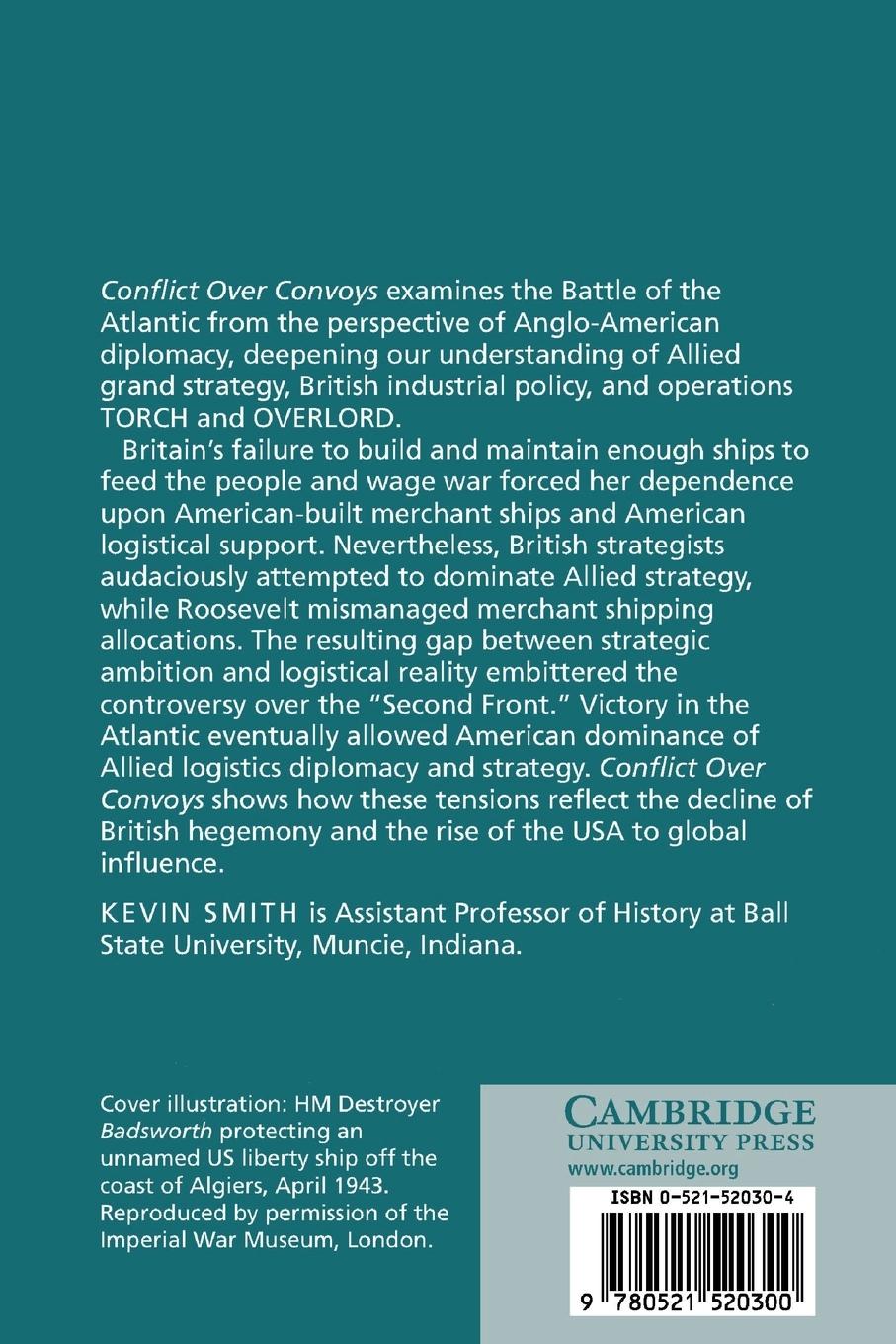 Rückseitencover Conflict Over Convoys