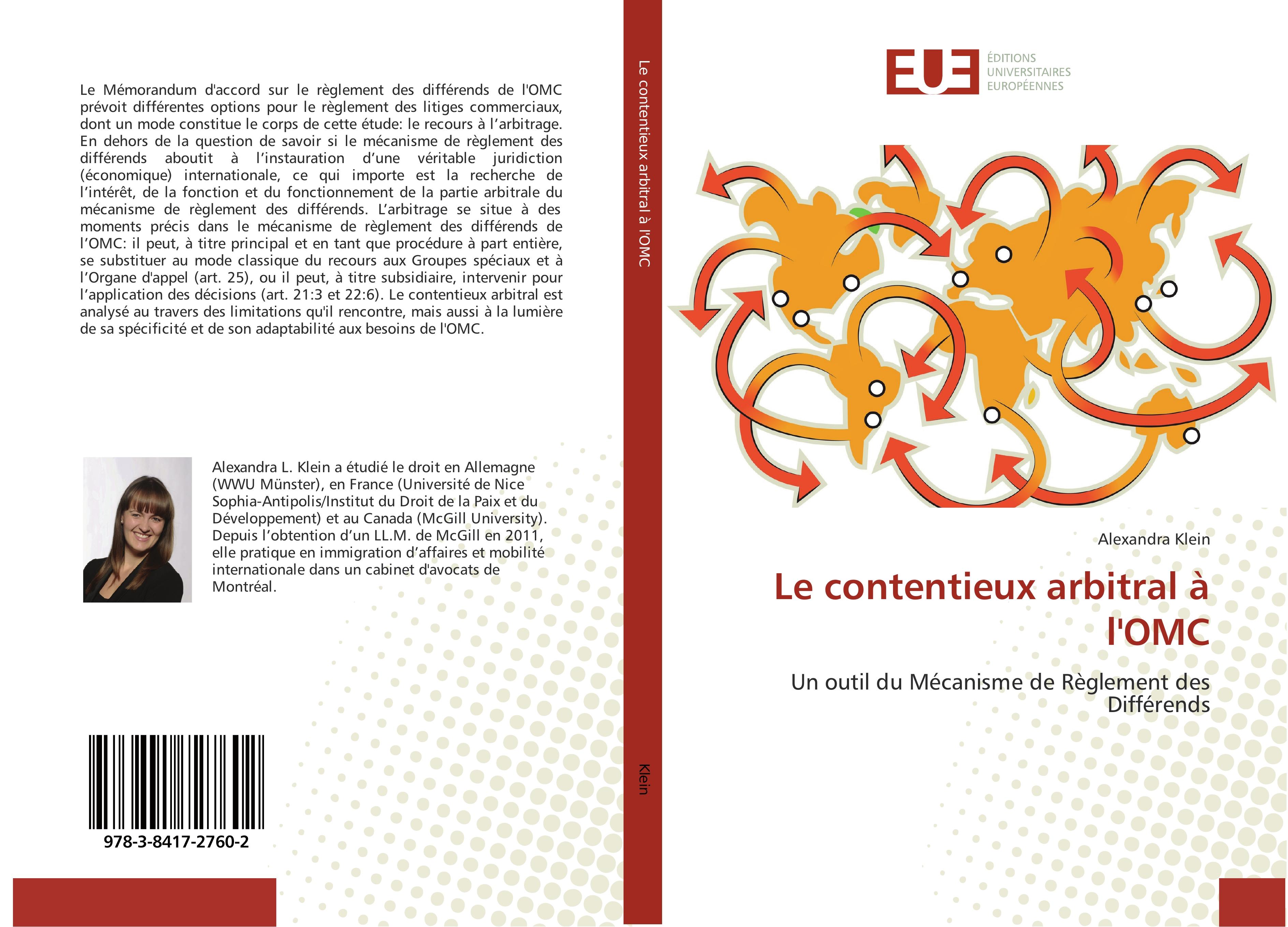 Vorderes Coverbild Le contentieux arbitral à l'OMC