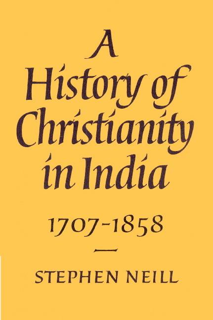 Vorderes Coverbild A History of Christianity in India