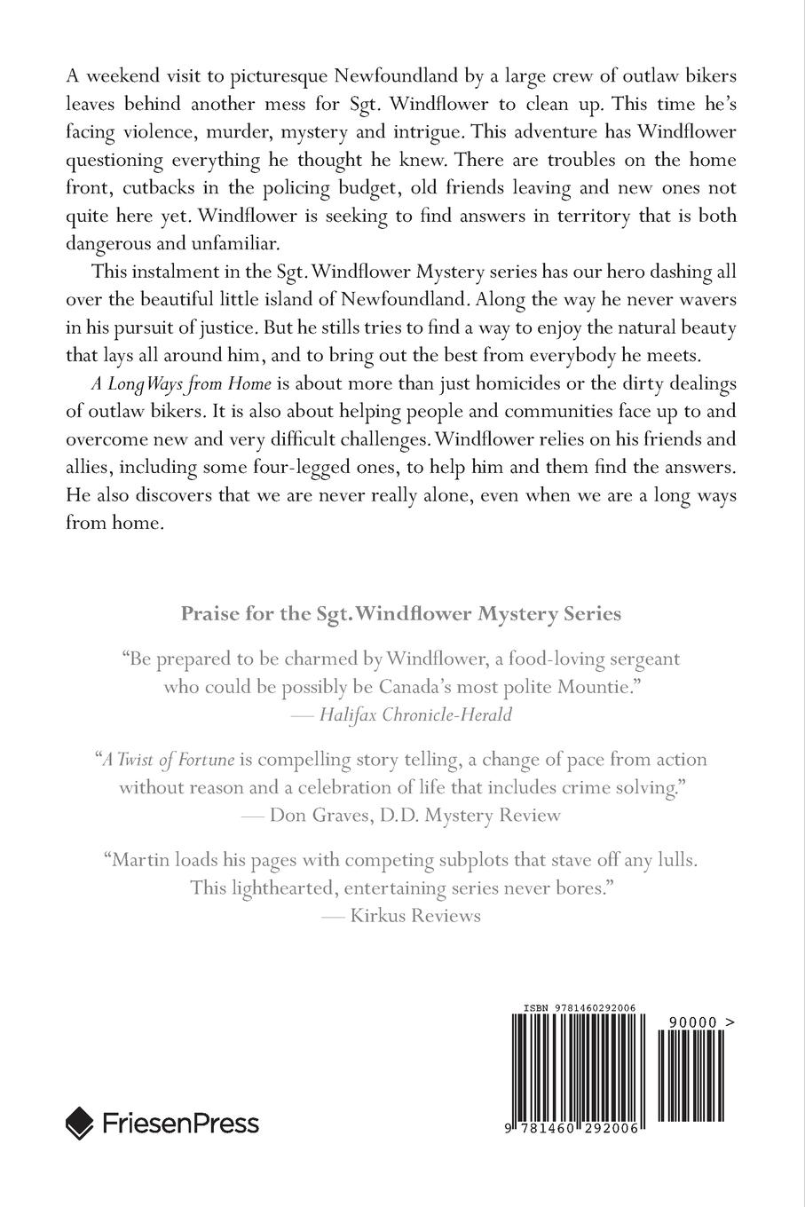 Rückseitencover A Long Ways from Home