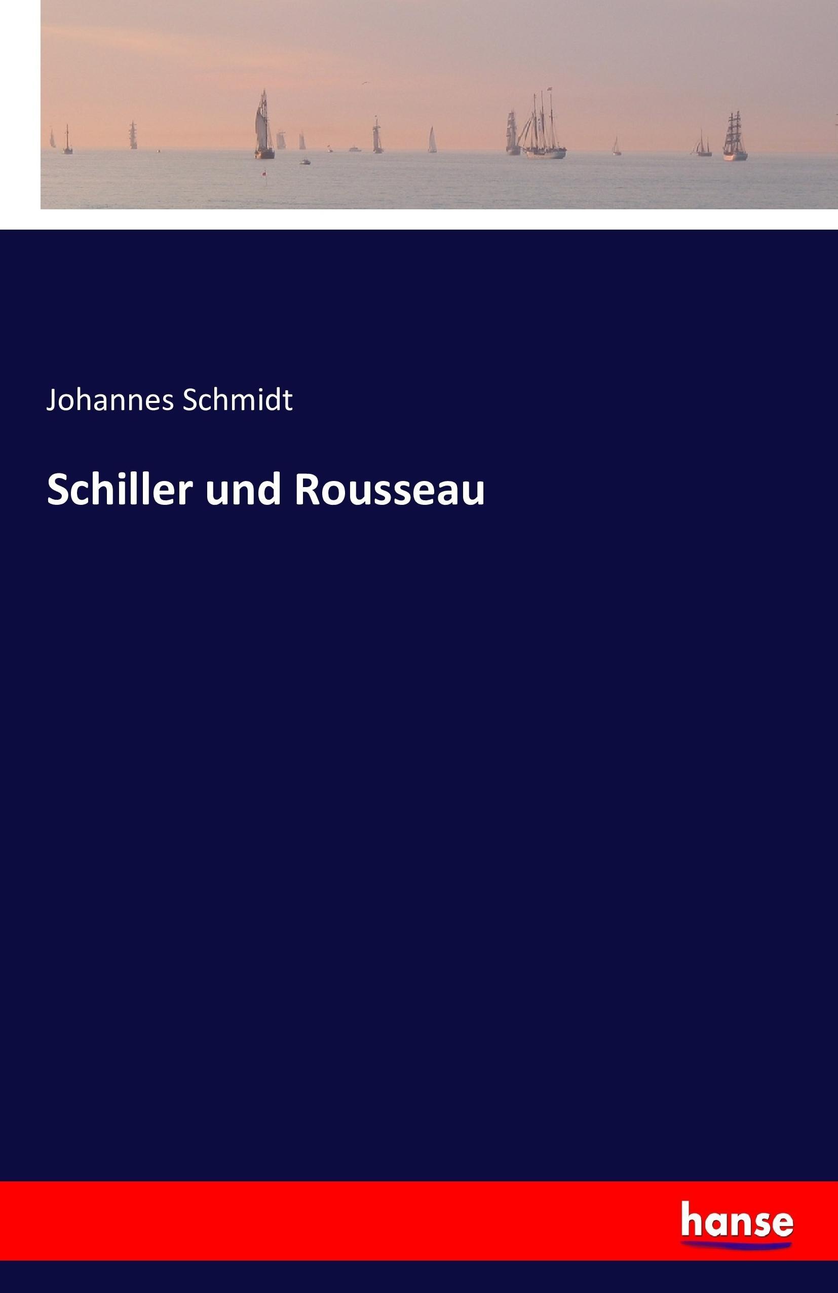 Vorderes Coverbild Schiller und Rousseau