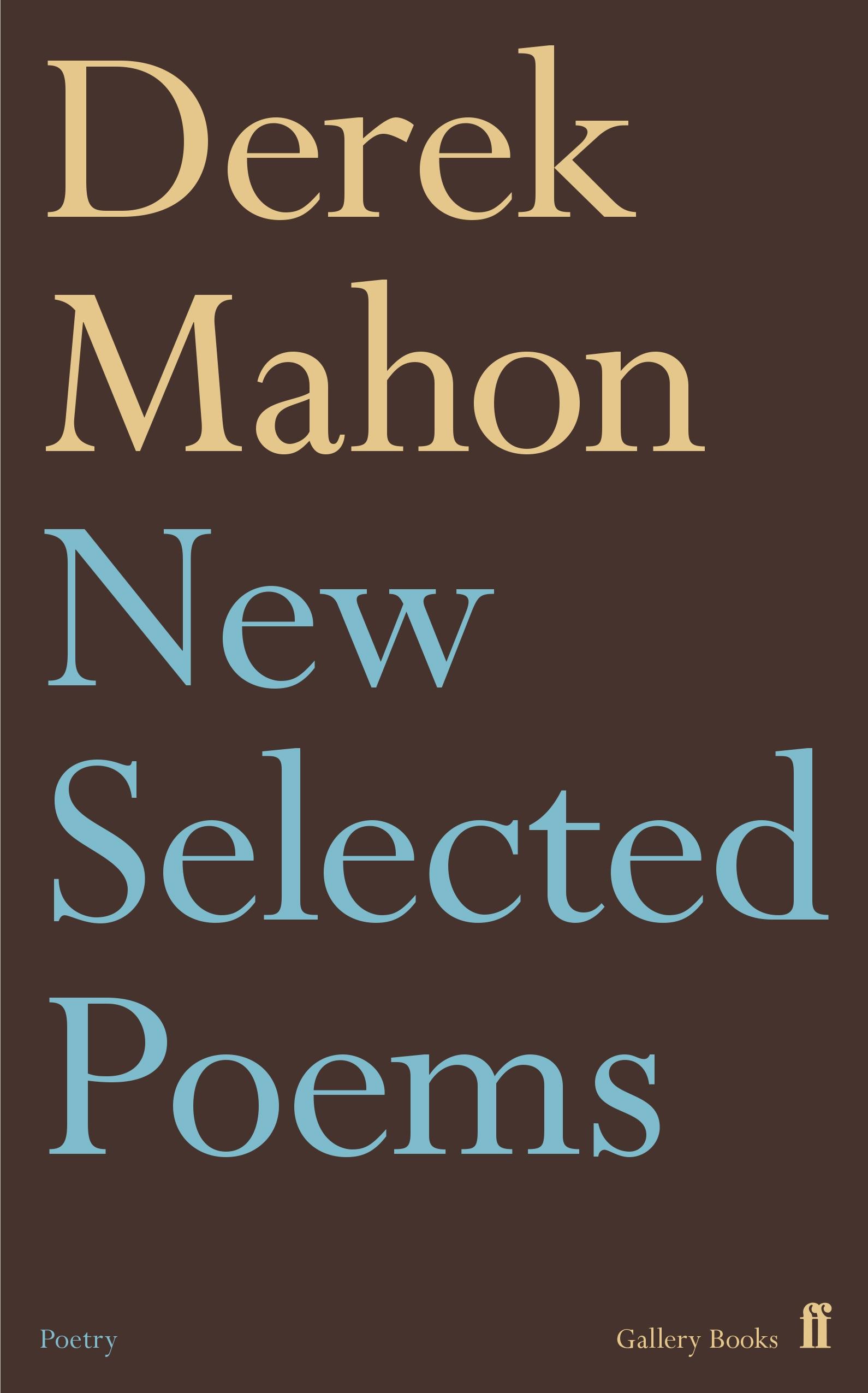 Vorderes Coverbild New Selected Poems